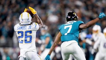 Former Chargers cornerback Asante Samuel Jr. joins Pittsburgh’s practice squad after recovering from spinal fusion surgery earlier this year.