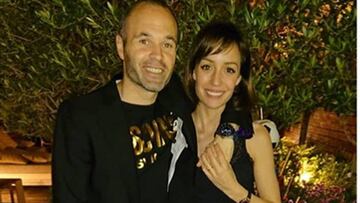 Anna Ortiz felicita a Iniesta: &ldquo;11 a&ntilde;os de la noche m&aacute;s m&aacute;gica&rdquo;
 