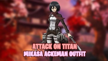 Attack on Titan’s Mikasa Ackerman is coming to Fortnite as a new outfit