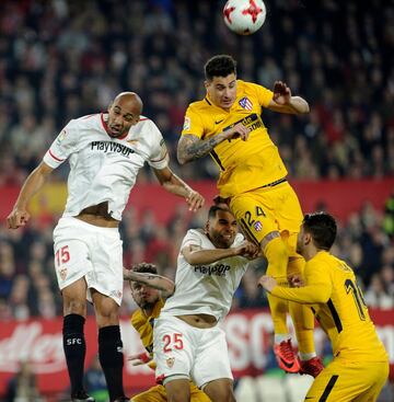 N'Zonzi y Gimenez.