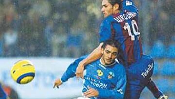 <b>APUROS. </b>El Lleida fue el mejor equipo que ha jugado en Ipurúa.