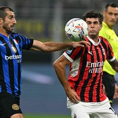 Pulisic guía el triunfo del Milan y rompe la racha ante el Inter