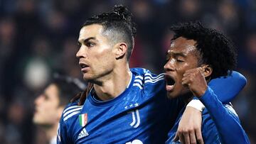 CR7 y Cuadrado, protagonistas en el triunfo de Juventus