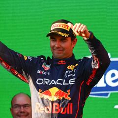 Checo Pérez logró su primer podio del 2022 en el GP de Australia