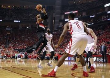 Mo Williams no pudo ser esta vez determinante, como en el duelo anterior, y el banquillo de los Blazers no aportó nada.