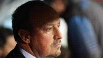 El técnico de Nápoles, Rafael Benítez.