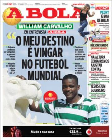 Portadas de la prensa deportiva