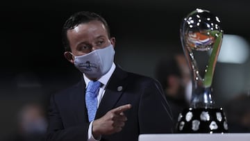 El presidente de la Liga MX tom&oacute; la decisi&oacute;n de que las reuniones restantes en la agenda sean virtuales ante el alza de casos positivos por COVID-19.