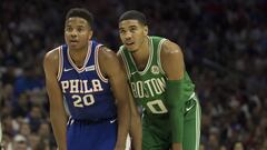 Markelle Fultz y Jayson Tatum, n&uacute;meros 1 y 3 del draft 2017.