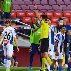 1X1 del Espanyol: el muro aguantó 56' y la dignidad, los 90'
