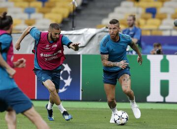 Karim Benzema y Ramos.