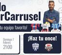 ¡Este domingo gana la camiseta de tu equipo con El Partido Biwenger Carrusel!
