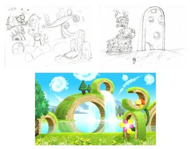 Nintendo muestra arte conceptual de Kirby Star Allies para Switch