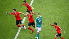 Alemania dice adi&oacute;s al mundial de Rusia 2018 tras caer frente a Corea del Sur (0-2). 