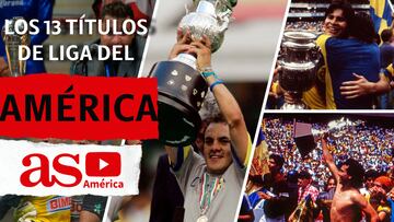 Todos los títulos de Liga MX que ha ganado América en sus 107 años