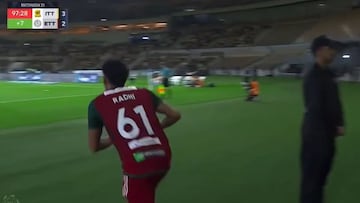 El “¿para qué te traje?" del fútbol árabe que ya es viral