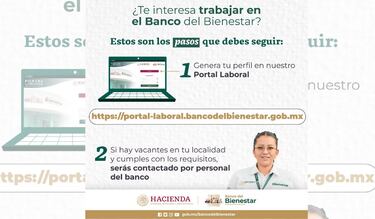 Vacantes en Banco del Bienestar: requisitos, cómo postular y pasos a seguir