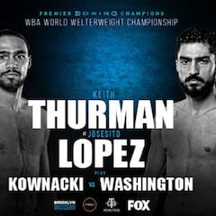 Thurman - Josesito López: TV, horario, cartelera y cómo ver
