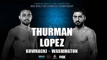 Thurman - Josesito López: TV, horario, cartelera y cómo ver