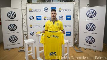 Álvaro Lemos, nuevo jugador de Las Palmas