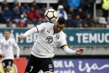 Esteban Paredes no pudo cambiar la suerte de Colo Colo en Temuco.