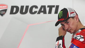 Jorge Lorenzo, piloto de Ducati.