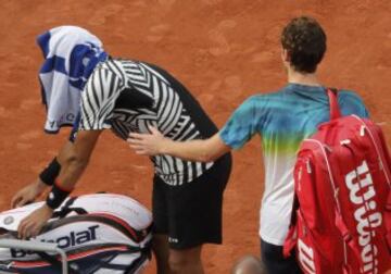 Ernests Gulbis y Jo-Wilfried Tsonga.