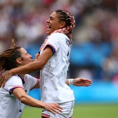Estados Unidos derrota a Japón para avanzar a semifinales del fútbol femenino en Juegos Olímpicos
