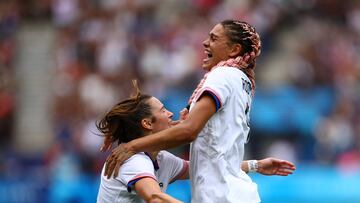 El atrevimiento de Rodman pone al USWNT a un paso de las medallas