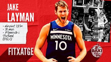 Jake Layman (28) es el nuevo fichaje de BAXI Manresa