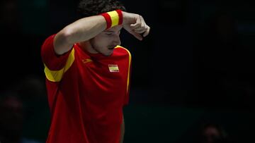 Carreño desistió media hora antes por una lesión muscular