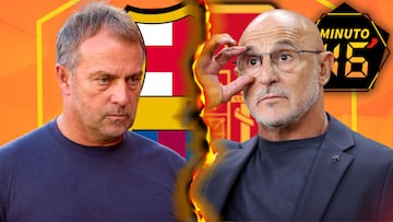 La comunicación Karanka-Deco, la llamada de De la Fuente a Lamine y el “no” de Flick a pincharle