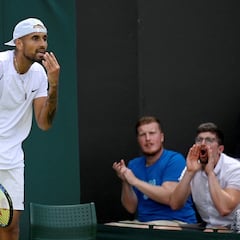 Wimbledon ‘castiga’ a Kyrgios por su show ante Jubb