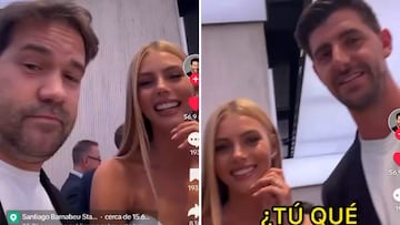 El troleo del cómico más famoso de España a Courtois y su mujer