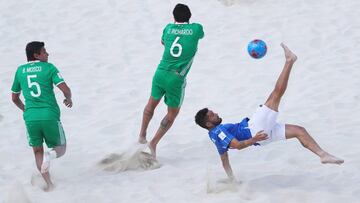 El cuadro de Ramón Raya terminó siendo humillado al caer 8-1 ante Italia en su último partido del Mundial de Playa celebrado en Bahamas.