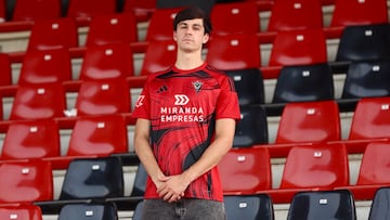 Gonzalo Petit, nuevo jugador del Mirandés.
