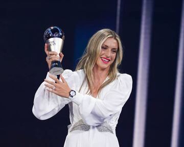 Alexia Putellas of Barcelona and Spain won the The Best FIFA Women's Player for the second year running. 