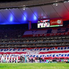 Alineaciones confirmadas para el Chivas vs Atlas