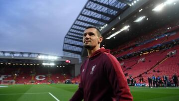 Dejan Lovren, en Anfield.