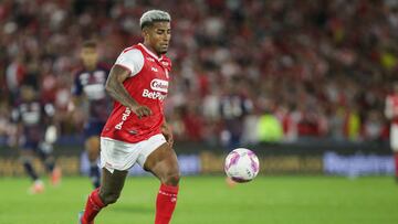 Harold Santiago Mosquera, jugador de Independiente Santa Fe