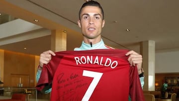 Cristiano Ronaldo's message to Edu Ferreira, who has cancer