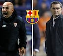 Duelo de candidatos al banquillo culé: Sampaoli ante Valverde