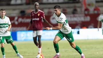 Real Murcia CF vs Elche CF, partido amistoso Trofeo Enrique Roca, Estadio Nueva Condomina Enrique Roca, Murcia, Region de Murcia 04 Septiembre 2025.