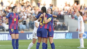 25/03/26 PARTIDO FUTBOL FEMENINO CUARTOS IDA
WOMENS CHAMPIONS LEAGUE
REAL MADRID - BARCELONA
SEGUNDO GOL ESMEE BRUGTS 0-2 ALEGRIA
