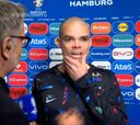 Pepe se rompe en vivo tras la eliminación de Portugal