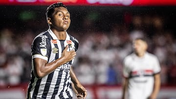 Santos venció a Sao Paulo con gol de penal de Alfredo Morelos.