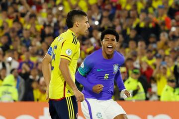 La Selección Colombia, ya clasificada para el Mundial Sub 20, empató 0-0 ante Brasil por la cuarta fecha del hexagonal final del Sudamericano. Gustavo Puerta falló penal y Jhojan Torres fue expulsado.