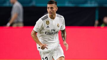 Javi S¨¢nchez es el quinto central de Lopetegui para el Madrid
