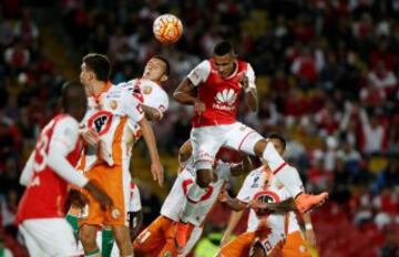 Santa Fe completó 7 puntos. Su próximo partido en Copa Libertadores será ante Corinthians en Bogota (fecha por definir)