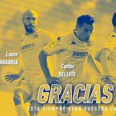 El Alcorcón se despide de tres leyendas